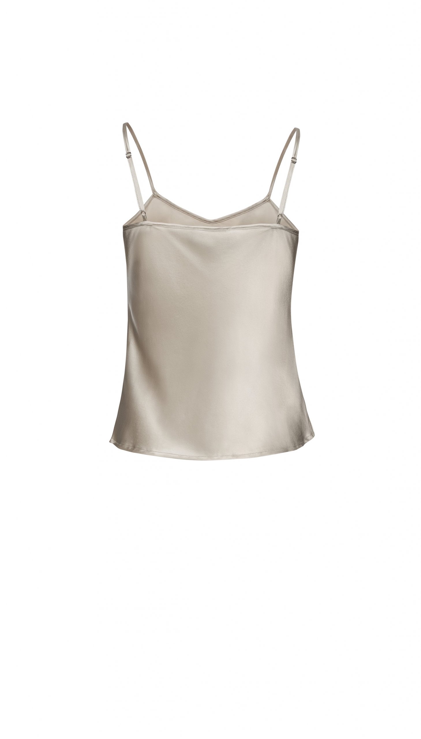 SILK TOP IN CHAMPAGNE