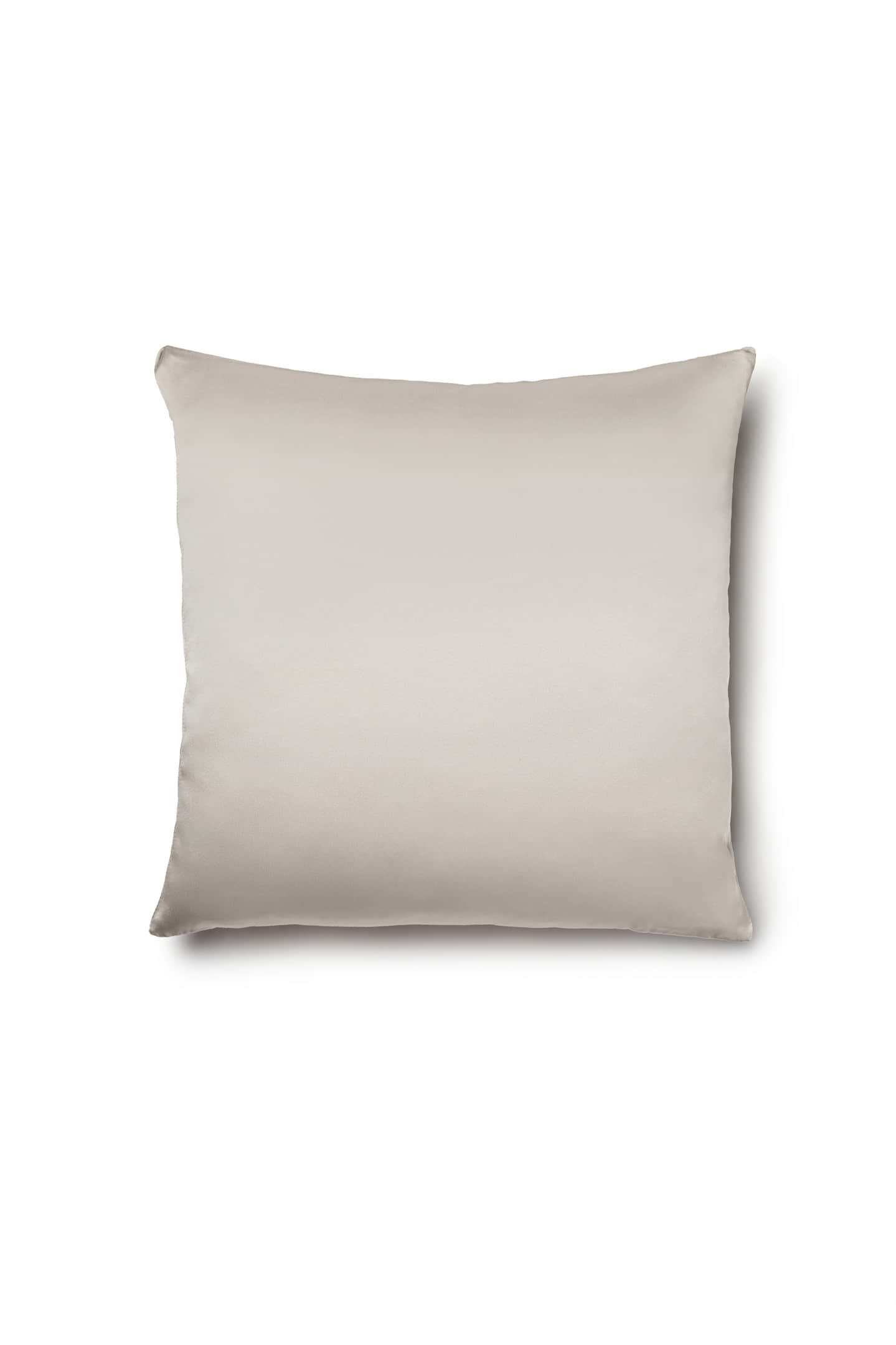 Silk Pillowcase in silver
