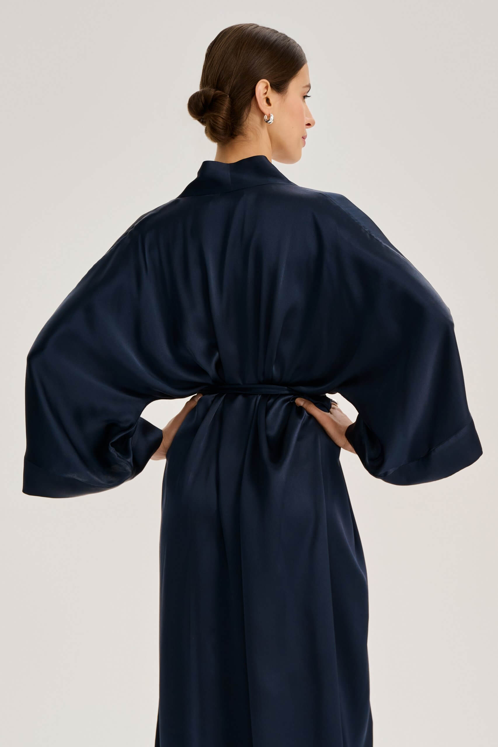SILK KIMONO DRESS FROM THE MOON COLLECTION