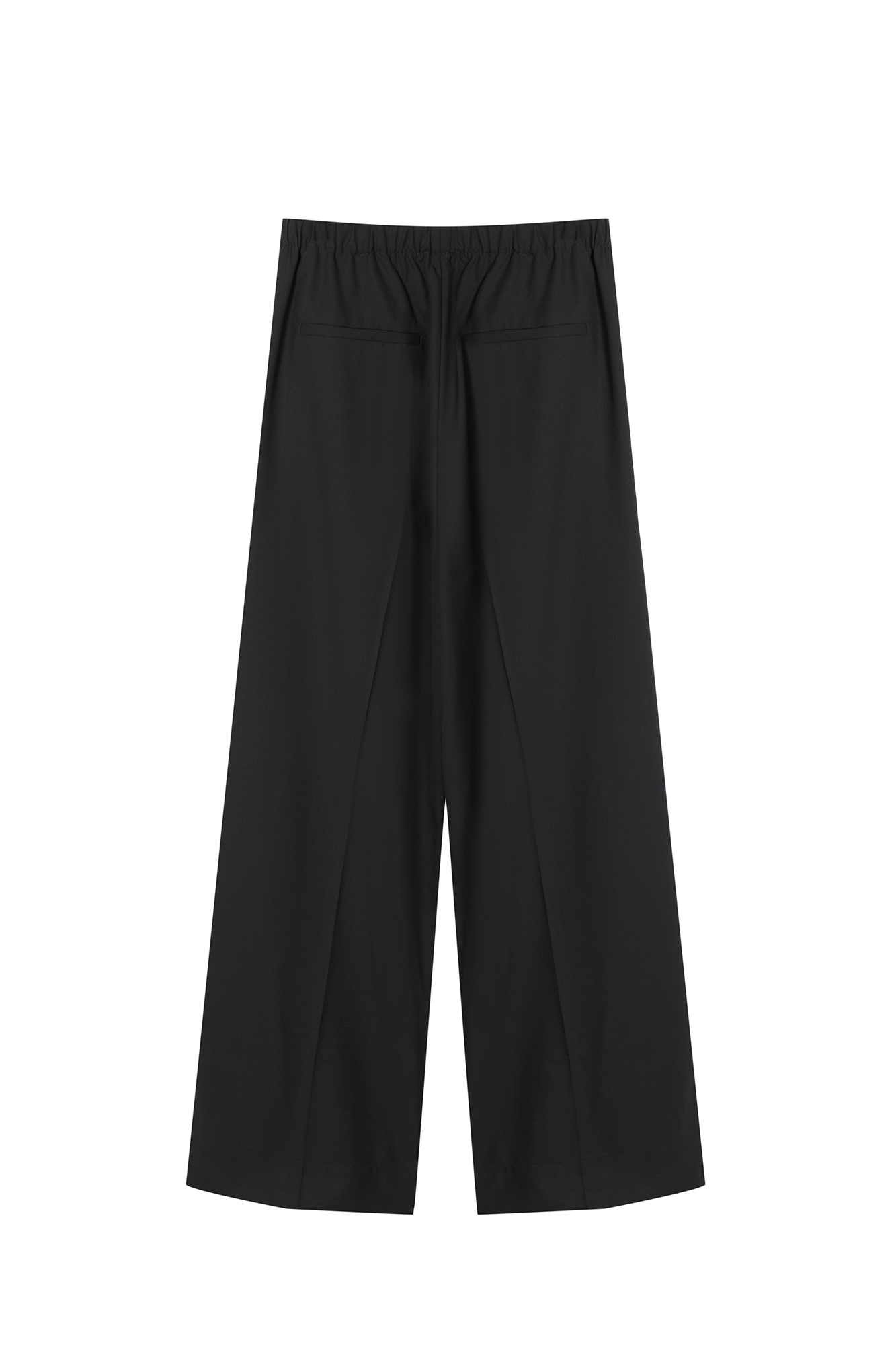 WIDE-LEG WOOL TROUSERS